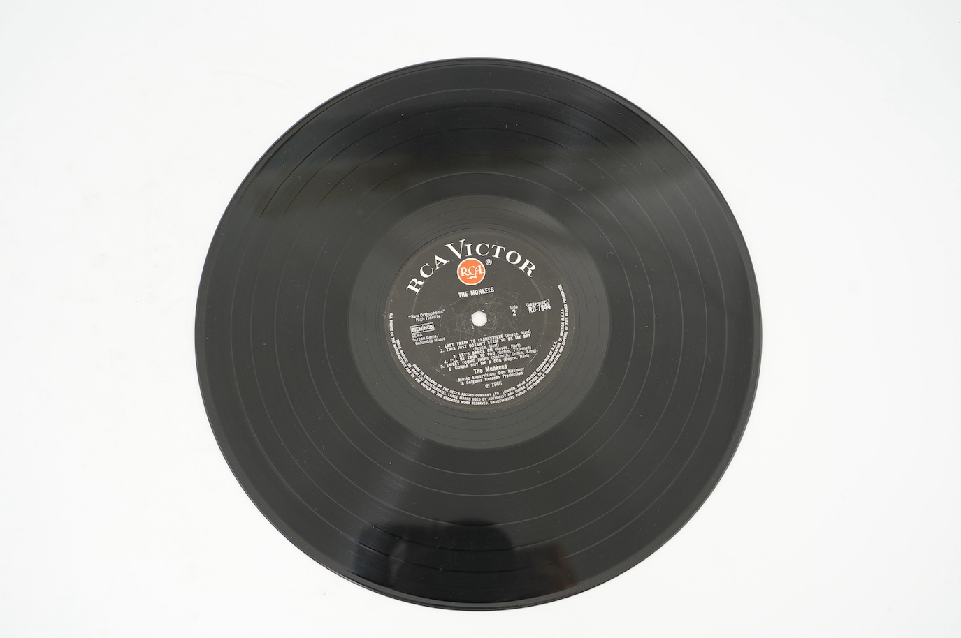 Twenty-one LP record albums by The Monkees and The Moody Blues; Thirteen The Monkees Lips including; The Monkees, Headquarters, Instant Replay, The Birds The Bees and The Monkees, Pisces Aquarius Capricorn & Jones Ltd.,